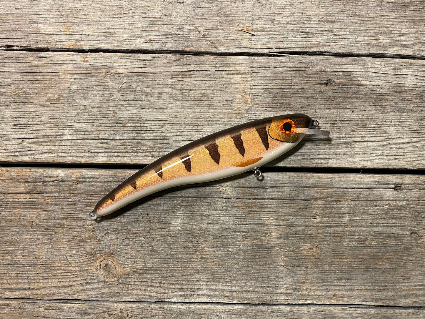 Shore Swimmer - Wobbler 19cm / 75g Copper Pearch